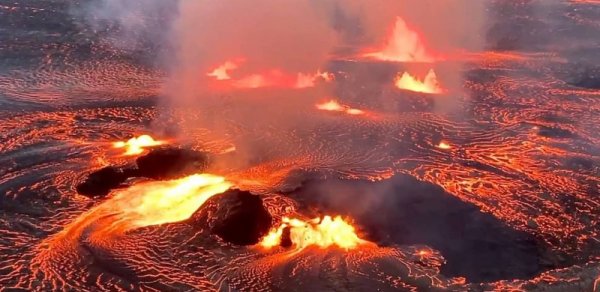 Kilauea vulkanında növbəti PARTLAYIŞ