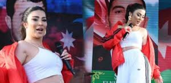 Şəhid fotoları qarşısında rəqs edən Nəfəsdən AÇIQLAMA