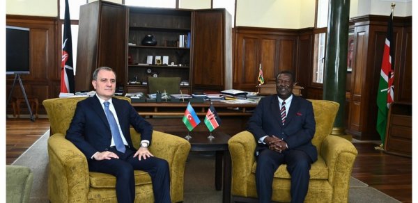 Ceyhun Bayramov Keniyanın Baş naziri, xarici işlər və diaspor naziri Musalia Mudavadi ilə görüşüb