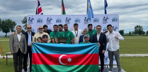 Çövkən üzrə Azərbaycan millisi ilk dəfə Avropa çempionu olub - FOTOLAR