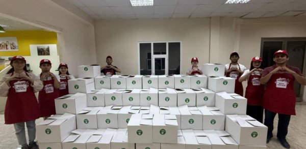 Leyla Əliyevanın təşəbbüsü ilə aztəminatlı ailələrə qurban payları çatdırılıb