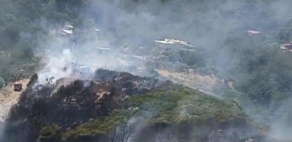 İzmir meşə yanğını ilə mübarizə aparılır