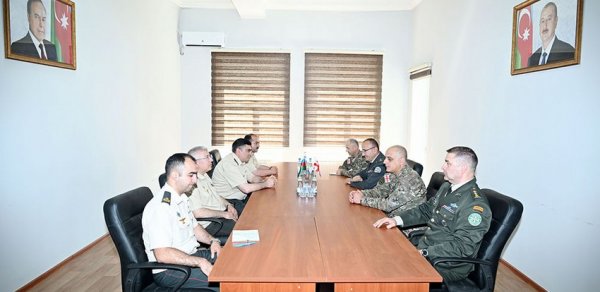 Azərbaycan və Gürcüstan hərbi tibb mütəxəssisləri arasında görüş keçirilib - FOTOLAR
