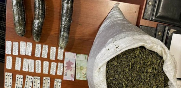 Sumqayıt şəhərində 1 kiloqrama yaxın narkotik vasitə aşkarlanıb