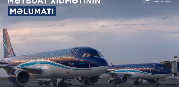 “AZAL”ın Təl-Əviv, Dubay və Tehran reysləri ləğv edildi
