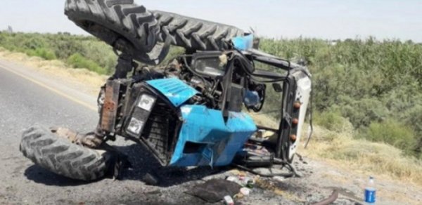 Yardımlıda traktor aşıb, sürücü ölüb