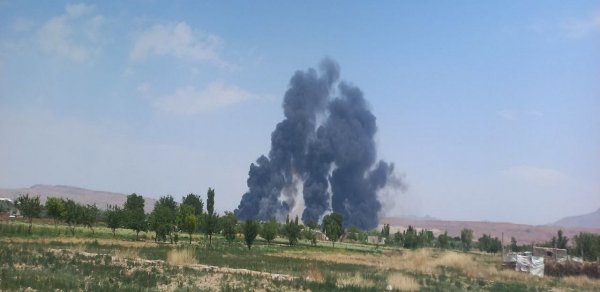 İsrail aviasiyası Təbriz aeroportunu bombalayıb - VİDEO 