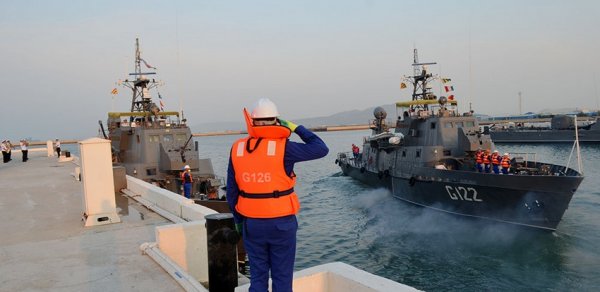 Azərbaycan HDQ-nin gəmiləri "Xəzri-2025" birgə taktiki təlimi üçün yola düşüb - FOTOLAR