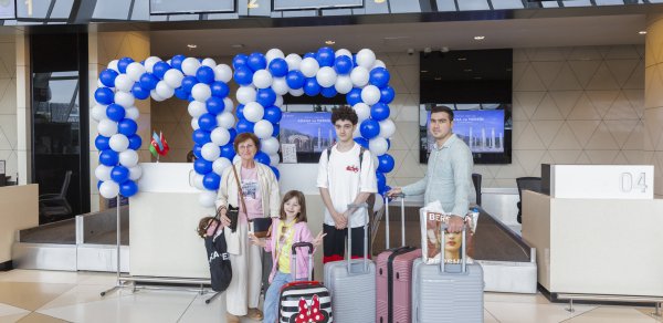 AZAL Türkiyənin Çukurova Beynəlxalq Hava Limanına ilk reysini həyata keçirib - FOTOLAR
