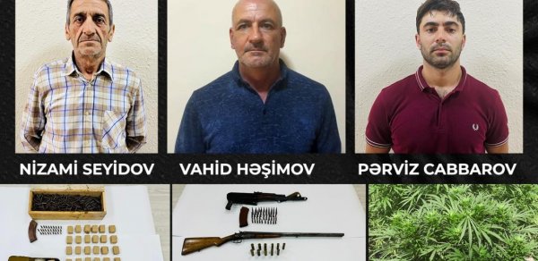 Şəkidə qanunsuz "Kalaşnikov" saxlayan kişi həbs edilib