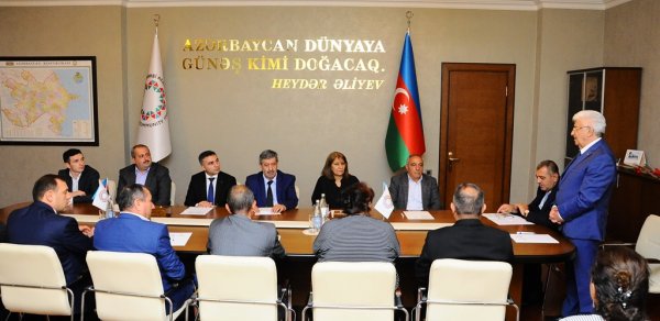 Naftalanda Qərbi Azərbaycan ziyalıları ilə görüş keçirilib - FOTOLAR