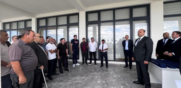 Köç karvanı Kəngərliyə çatdı, açarlar təqdim edildi