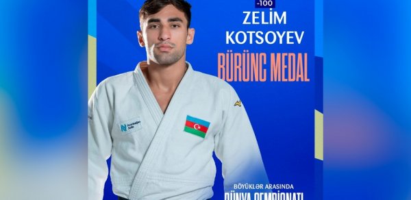 Dünya çempionatı: Azərbaycanın olimpiya çempionu bürünc medal qazanıb
