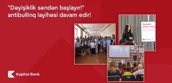 18 nömrəli tam orta məktəbdə bullinqə qarşı maarifləndirmə sessiyaları keçirildi