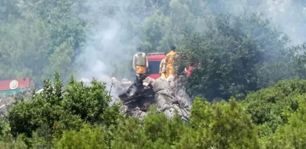 Antalyada meşə yanğını baş verdi