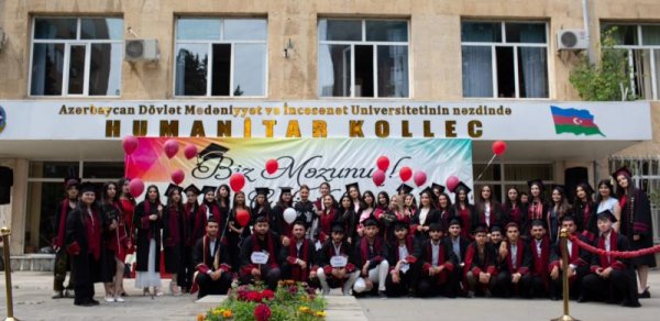 Humanitar kollecdə “Məzun günü” keçirildi - FOTOLAR