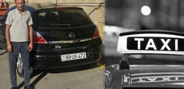 Daha bir taksi sürücüsü məsuliyyətə cəlb olundu