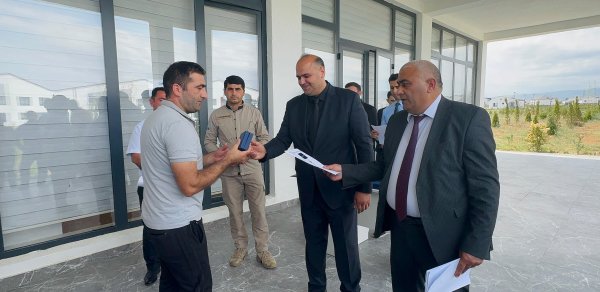 Kəngərliyə köçən ailələrə mənzillərin açarları verildi - FOTO
