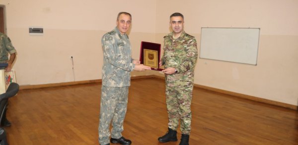 Hərbi prokuror bayram günləri sərhədlərdə - FOTOLAR