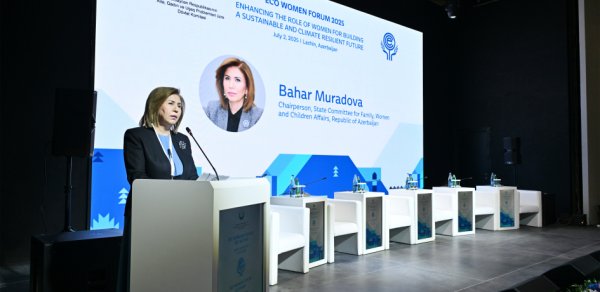 Laçında İqtisadi Əməkdaşlıq Təşkilatının Qadınlar Forumu keçirilir VİDEO