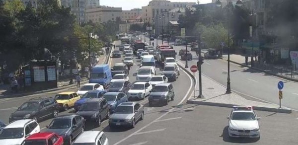Bakıda bu yollarda sıxlıq var - SİYAHI
