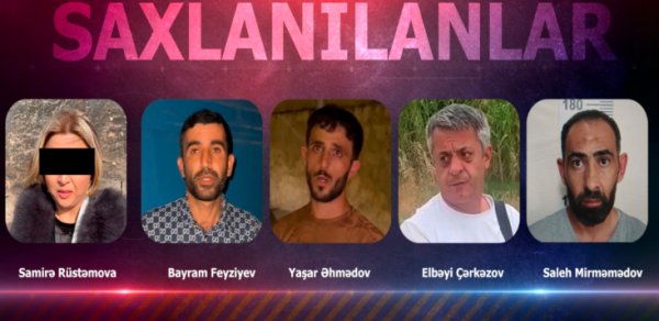 Sabunçuda narkotik satışı ilə bağlı 5 nəfər saxlanıldı - VİDEO