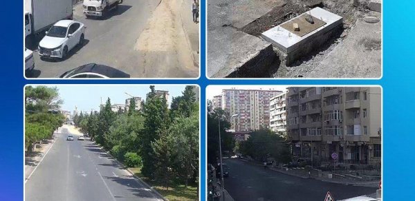 Bakıda təmirə görə bəzi yollarda avtomobillərin hərəkətinə məhdudiyyət qoyulub