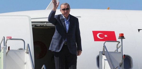 Ərdoğan Azərbaycana səfərə gəlib