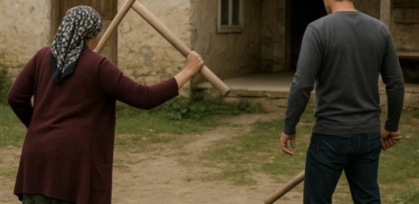 Qusarda qadın qonşu kişi ilə birləşib ərini döyüb öldürdü