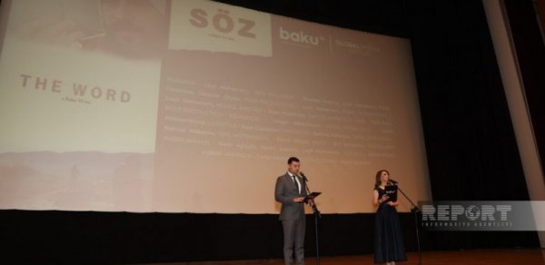 “Baku” TV-nin “The word” filminin təqdimatı olub - FOTOLAR