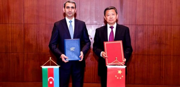 ADY və Çin Dəmir Yolları BTQ-nin potensialının artırılmasına dair razılığa gəlib - FOTOLAR