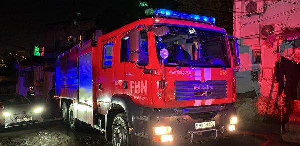 Şəmkirdə yaşayış binasında baş verən yanğın məhdudlaşdırıldı