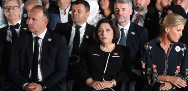 Sahibə Qafarova Srebrenitsa qurbanlarını yad etdi - FOTOLAR