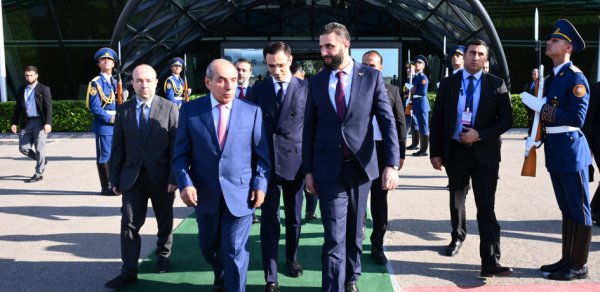 Əhməd Əl Şaraanın Azərbaycana səfəri başa çatdı - FOTO