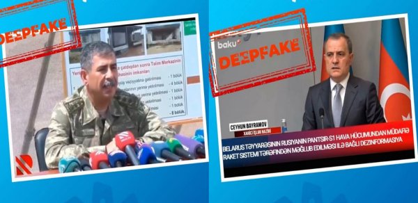 Medianın İnkişafı Agentliyi açıqlama yaydı: "Saxta videogörüntülər ictimai rəyi çaşdırmağa yönəlib"