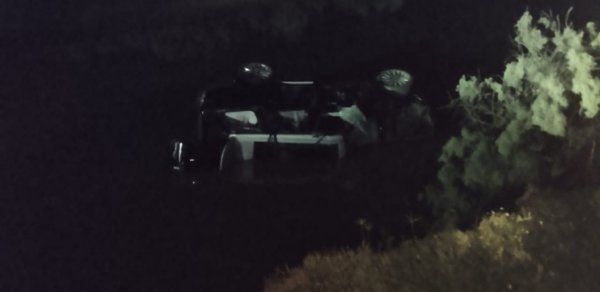 Xaçmazda avtomobil çaya aşıb, yaralanan var