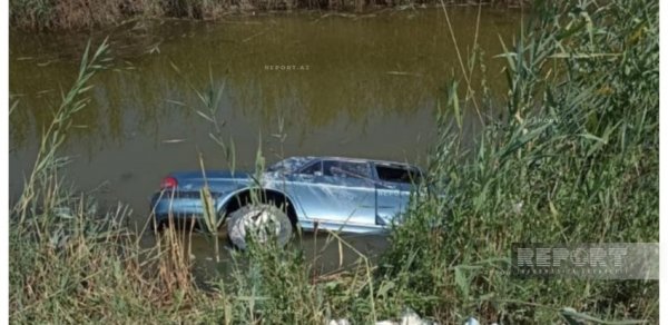 Salyanda avtomobil su kanalına aşıb, üç nəfər ölüb