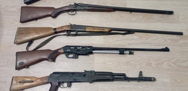 Qanunsuz saxlanılan odlu silah-sursat aşkar olunaraq götürülüb