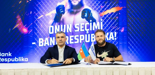 UFC ulduzu Rafael Fiziev Bank Respublikanı seçdi - FOTOLAR