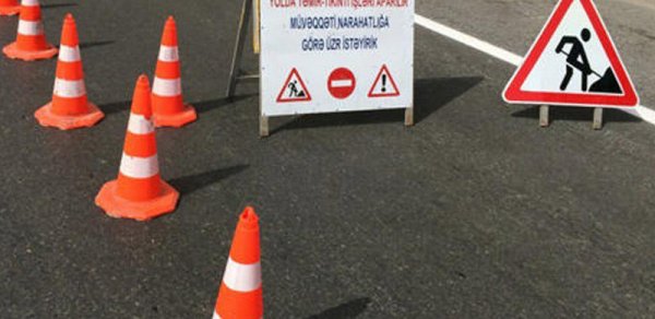 Sürücülərə xəbərdarlıq - Bu yol 2 gün bağlı olacaq