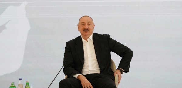 Azərbaycan Prezidenti: Artıq cənnətin kiçik bir parçasını öz gözlərimizlə görürük