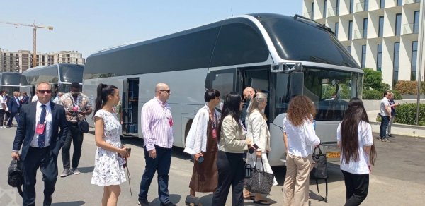III Şuşa Qlobal Media Forumunun iştirakçıları Ağdama səfər ediblər