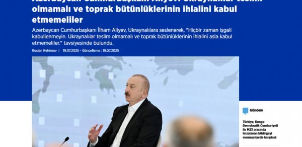 İlham Əliyevin III Qlobal Media Forumunda çıxışı dünya mətbuatının diqqət mərkəzindədir