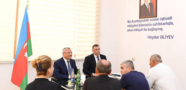 Ağdamda keçmiş məcburi köçkünlərin müraciətləri dinlənilib - FOTOLAR