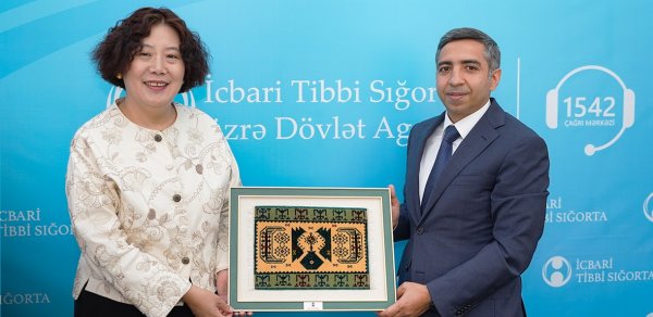Zaur Əliyev Çin Xalq Respublikasının səfiri ilə görüşdü