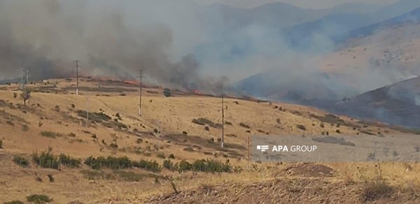 Ağdərə rayonunda daha bir istiqamətdə yanğınlar başlayıb