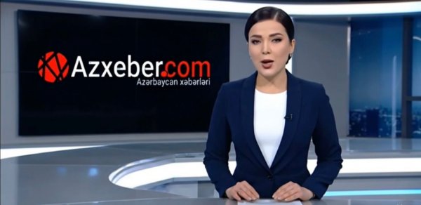 Azxeber.com-dan ilk: Süni intellekt aparıcı ilə xəbərlər başlayır - VİDEO