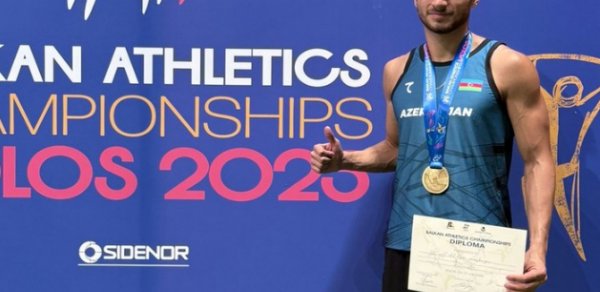 Azərbaycanlı atlet qızıl medal qazanıb