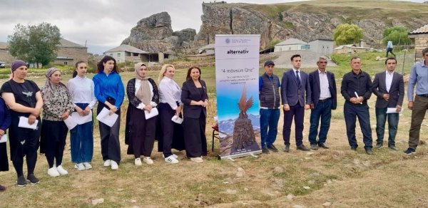 “4 mövsüm Qrız” -  “Alternativ” İB yeni layihəyə start verdi - FOTOLAR