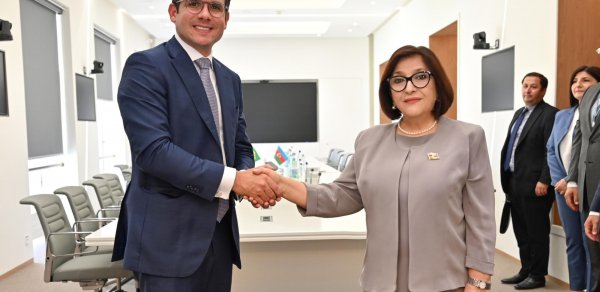 Sahibə Qafarova Braziliya Deputatlar Palatasının sədri ilə görüşüb